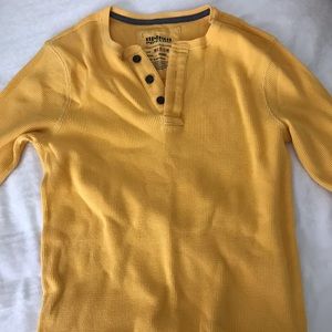 Urban Pipeline Soft Yellow/Orange Henley